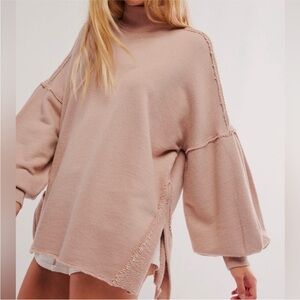 Free People Wonderful Pullover in Winter Bloom